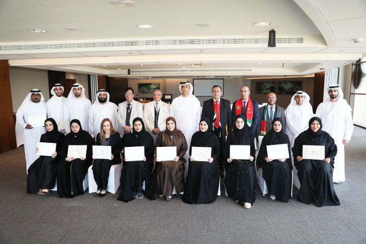 Ajman DED celebrates the graduation of its national cadres from the Professional Diploma in Economics