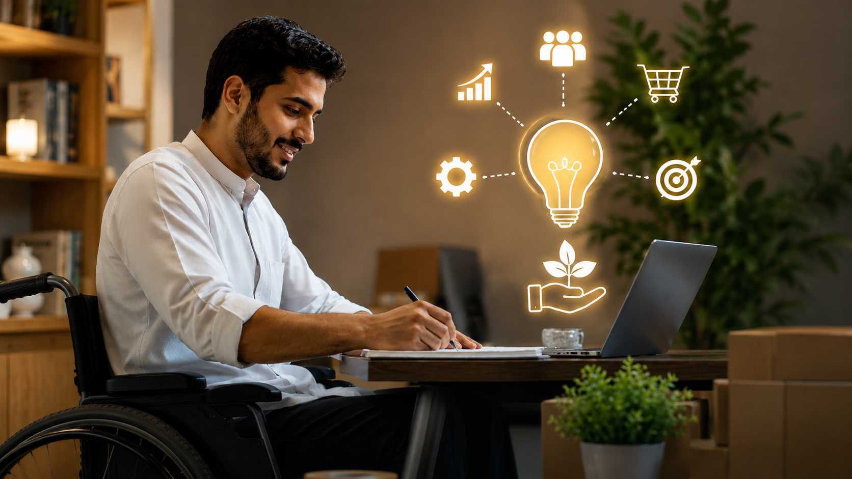 دائرة التنمية الاقتصادية بعجمان تطلق مبادرة ( تجوري ) لتمكين أصحاب الهمم بالتعاون مع هيئة الأعمال الخيرية العالمية وجامعة عجمان