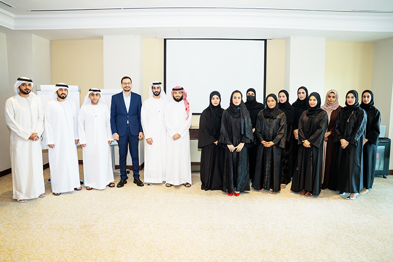 Investing in human capital and harnessing it to achieve sustainable economic development Ajman DED concludes the “PMP Diploma” Program