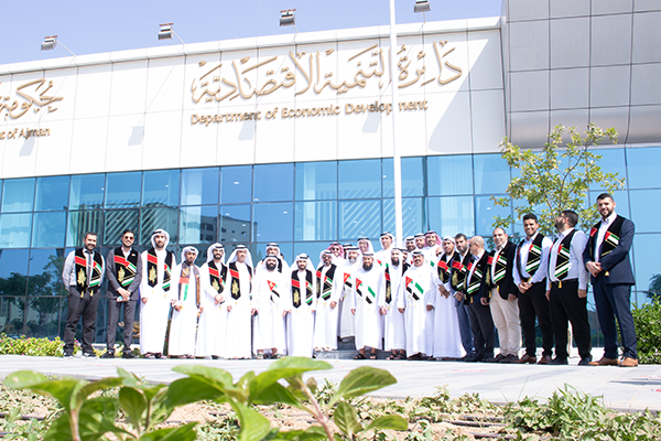 Ajman DED celebrates the “Flag Day”. Al Hamrani: "Flag is the title of lofty and the symbol of pride and patriotism"